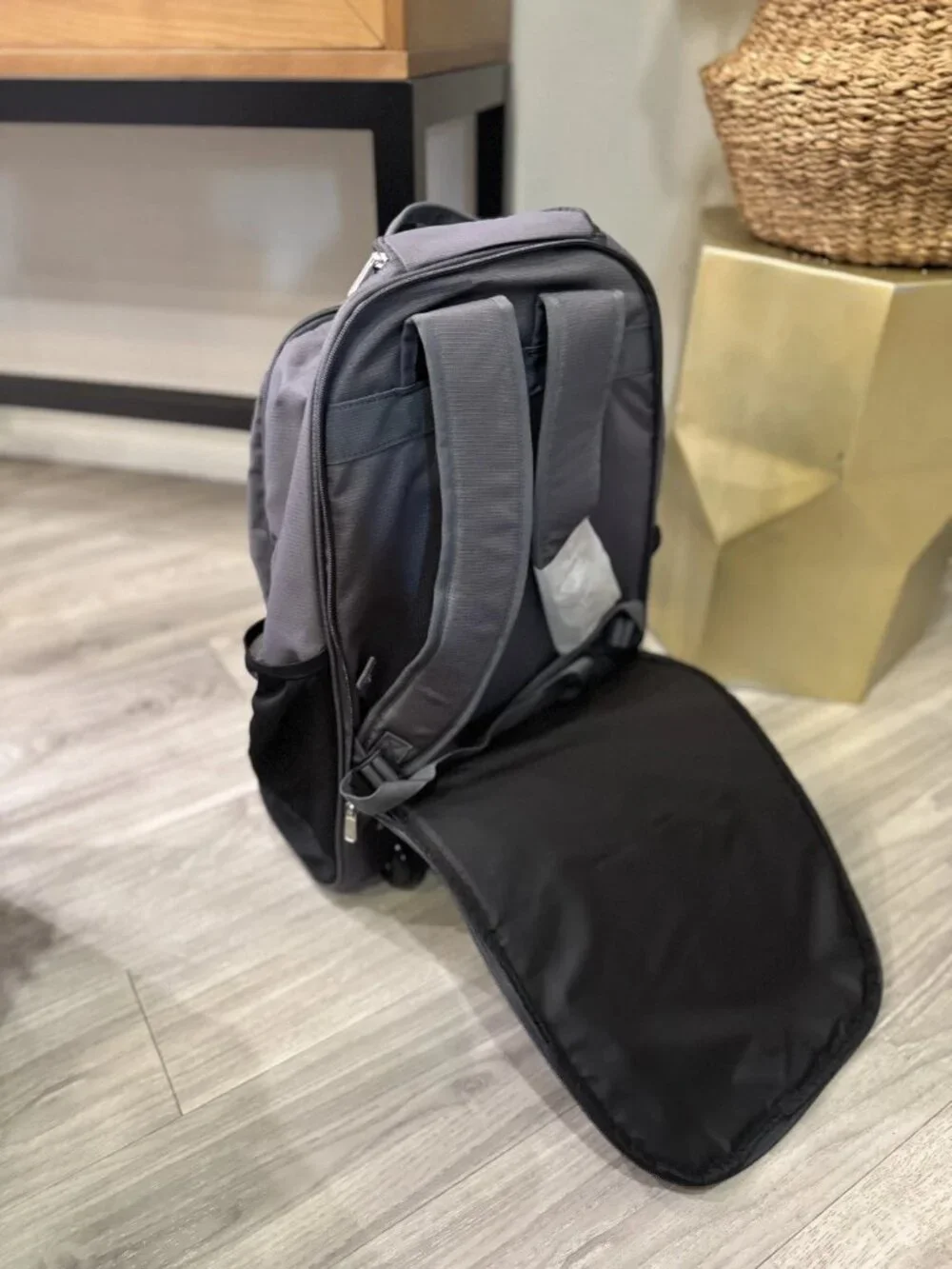 NEW! Nike 3Brand Rolling Duffle Backpack Travel Suitcase